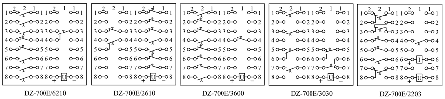 DZ-700E/3030內部接線圖
