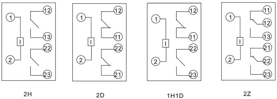 HDLN-2-2Z-1內部接線圖